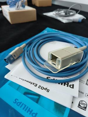 Dispositivo médico Cable de extensión Spo2 M1943AL con 9 agujeros 3M 8 pines