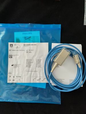 Dispositivo médico Cable de extensión Spo2 M1943AL con 9 agujeros 3M 8 pines