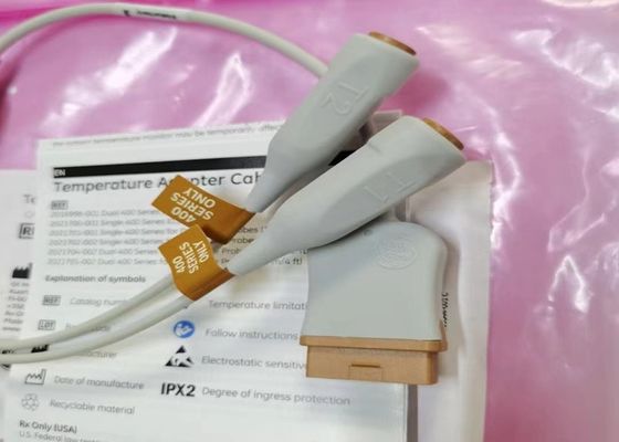 El cable de temperatura de GE Assy Dual Temp 0.5m sólo de la serie 400 REF: 2016998-001