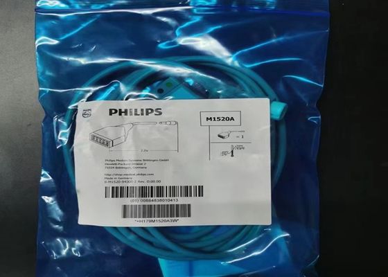 PHILIP M1520A Cable de tronco de ECG AAMI 989803103941 con longitud de 2M