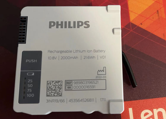 989803196521 Batería de iones de litio recargable para monitor de pacientes IntelliVue