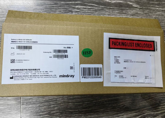 Baterías de Li-MnO2 para equipos médicos 12V 4200mAh 115-026737-00 LM34S001A