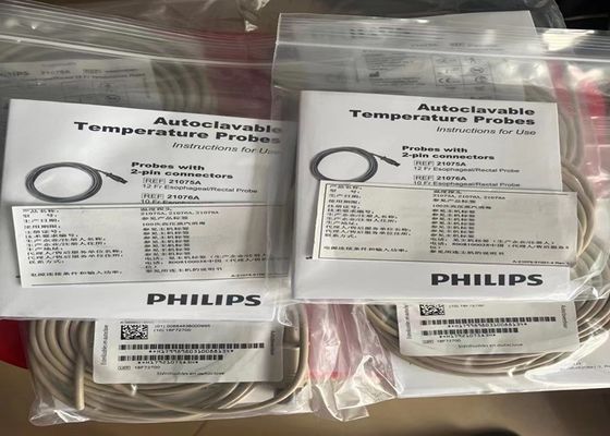 PHLIP 21075A 21076A Accesorios de monitoreo de pacientes Proba de temperatura autoclavable