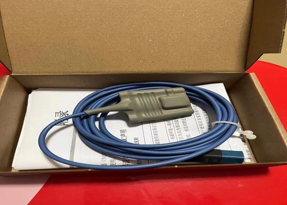 3 m de longitud Accesorios de monitor de pacientes Sensor de Spo2 para adultos M1191BL Reutilizable