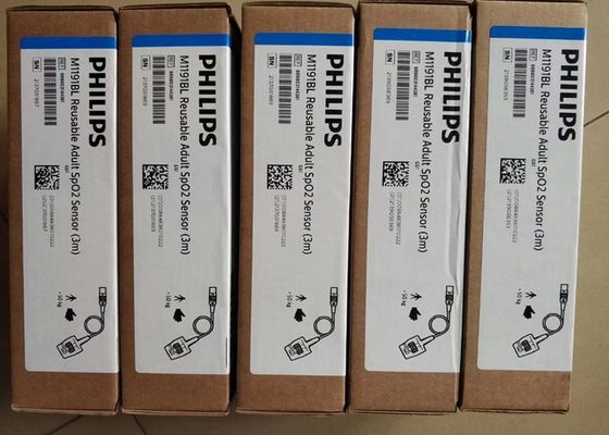 3 m de longitud Accesorios de monitor de pacientes Sensor de Spo2 para adultos M1191BL Reutilizable