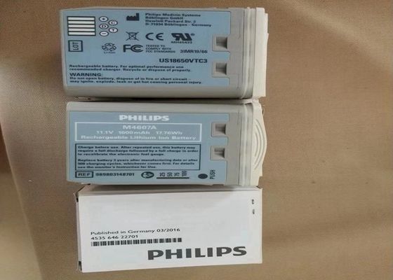 M4607A Batería de equipo médico, batería recargable de iones de litio 11.1V 1600mAh 17.76Wh