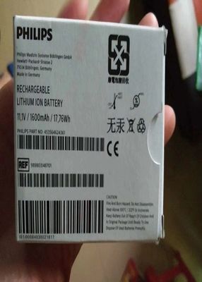 M4607A Batería de equipo médico, batería recargable de iones de litio 11.1V 1600mAh 17.76Wh