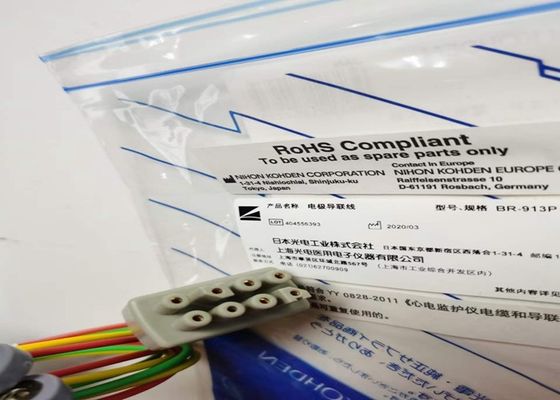 NIHON KOHDEN Equipo médico piezas de repuesto cable BR-913P Snap On Tipo K910A