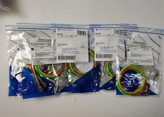 NIHON KOHDEN Equipo médico piezas de repuesto cable BR-913P Snap On Tipo K910A