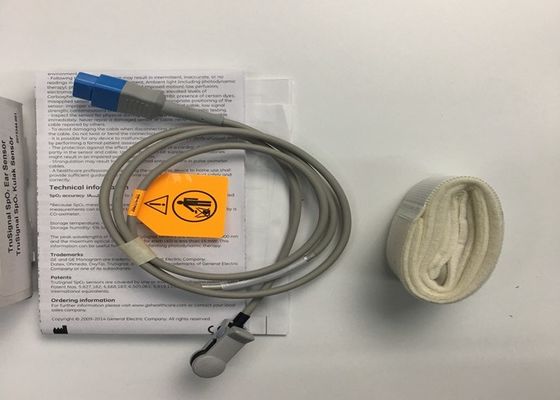 GE Ohmeda Oximetry Spo2 Sensor de oído TS-E-D 9 pines Reutilizables no invasivos