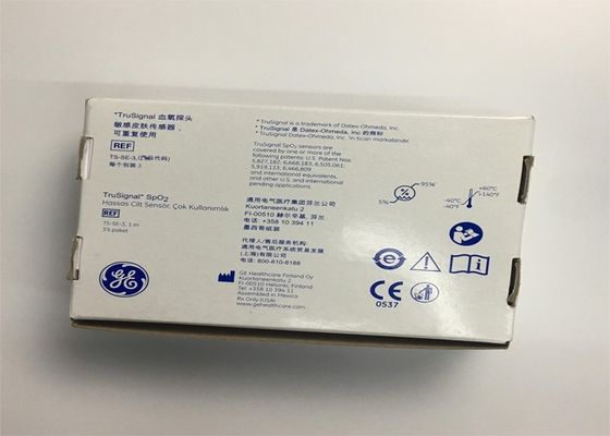 3 piezas en una caja TruSignal SpO2 Sensor de piel sensible 9 pines/reutilizable