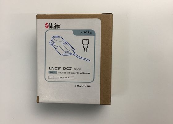 LNCS DCI SpO2 Masimo Sensor de clips para dedos reutilizables 9 pines Ref 1863 para adultos