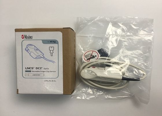 LNCS DCI SpO2 Masimo Sensor de clips para dedos reutilizables 9 pines Ref 1863 para adultos