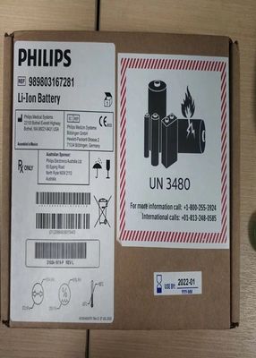 Batería de iones de litio recargable PHLIP XL+861290 para desfibrilador 14.4V 6.75Ah 97Wh