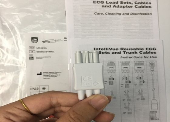M1626A Cable de plomo reutilizable para ECG para hospitales