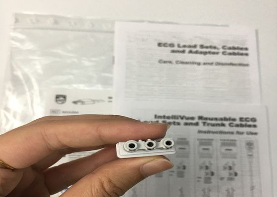 M1626A Cable de plomo reutilizable para ECG para hospitales