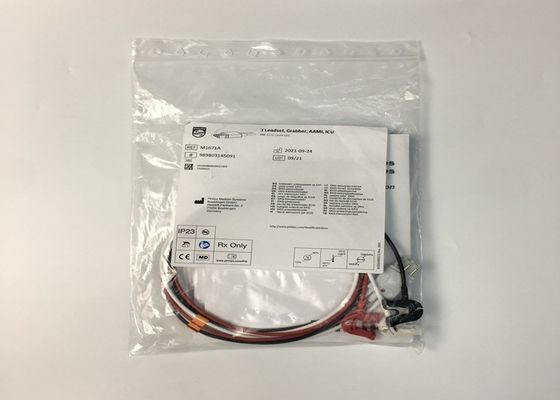 AMMI ICU ECG conjunto de plomo cables M1671A material TPU para el monitoreo de ECG