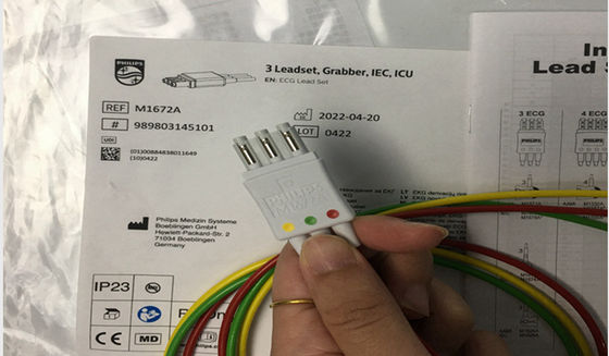TPU ECG piezas de repuesto Cables, ECG conjunto de plomo 989803145101