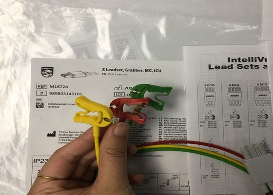 TPU ECG piezas de repuesto Cables, ECG conjunto de plomo 989803145101