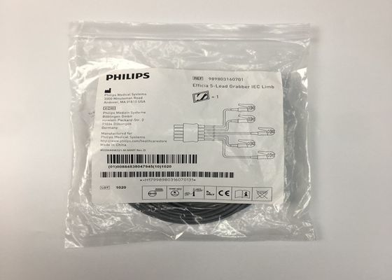 PHLIP Efficia Reutilizable 5 Cable de ECG de plomo Miembro IEC Para adultos