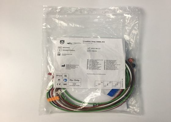 Flip M1644A Intellivue ECG Cable 5 Plomo Reutilizable 989803144991