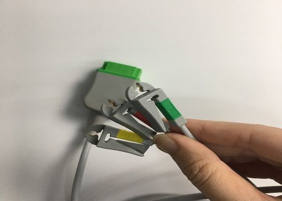 Multi Link ECG piezas de repuesto Cable 3 Plomo con integrado grabador de plomo alambre 3.6M