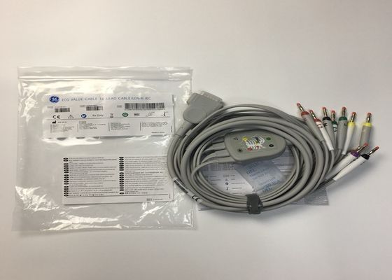 10 Piezas de repuesto de ECG de plomo Cable GE2104726-001 Norma de la UE