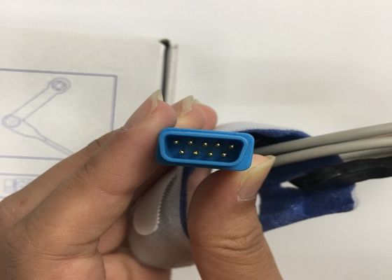 Ohmeda Trusingnal GE SpO2 Sensor Reutilizable TS-W-D 9 PINS para equipos médicos