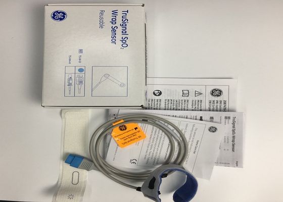 Ohmeda Trusingnal GE SpO2 Sensor Reutilizable TS-W-D 9 PINS para equipos médicos
