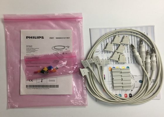 989803151761 Consumibles de dispositivos médicos 4 conductos para el monitor de paciente TC50 Phlip