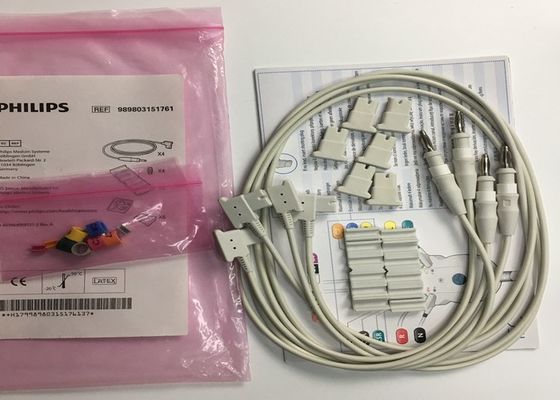 989803151761 Consumibles de dispositivos médicos 4 conductos para el monitor de paciente TC50 Phlip