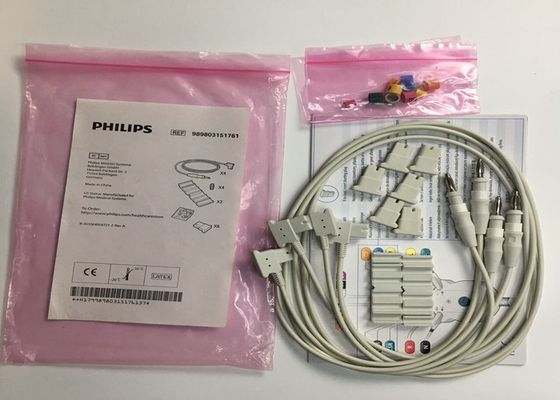 989803151761 Consumibles de dispositivos médicos 4 conductos para el monitor de paciente TC50 Phlip