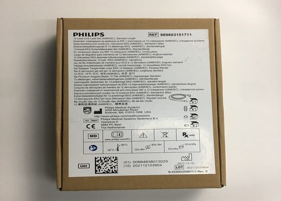 1M 12 Plomo ECG Limbos de plomo 989803151711 Para el monitor del paciente PHLIP TC30 TC50 TC70