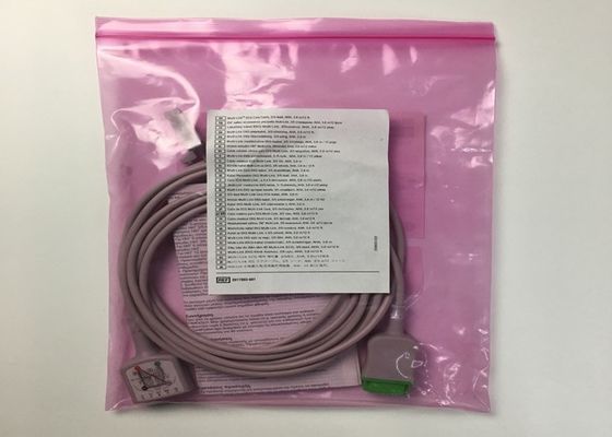 GE Adults Multi Link ECG Cable de plomo 3 Plomo 5 Plomo 3.6M 12 pies 2017003-001
