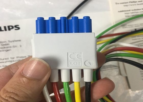 M1645A IntelliVue Equipo médico piezas de repuesto Cables 5 Leadset