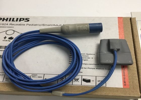 M1192A Sensor SpO2 de dedito pequeño reutilizable para adultos pediátricos Forma D 8 pines 1.5M