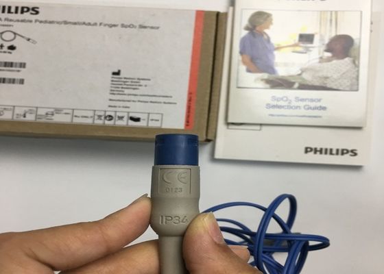 M1192A Sensor SpO2 de dedito pequeño reutilizable para adultos pediátricos Forma D 8 pines 1.5M