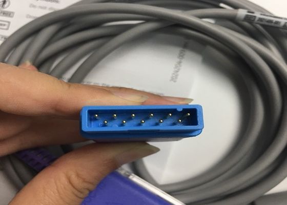 Interfaz SpO2 Equipo médico piezas de repuesto cable 3M 10ft 2021406-001