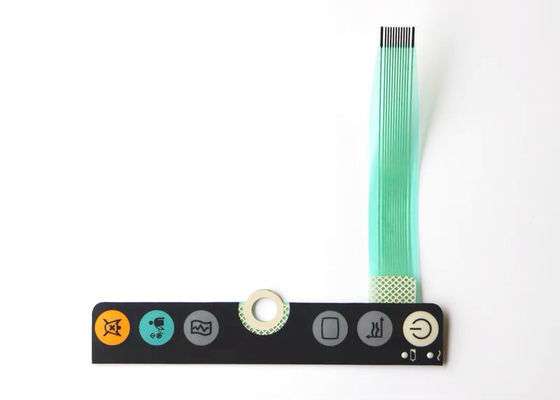 Accesorios de monitoreo de pacientes de plástico Partes Película de teclado para Philip SureSigns VM6
