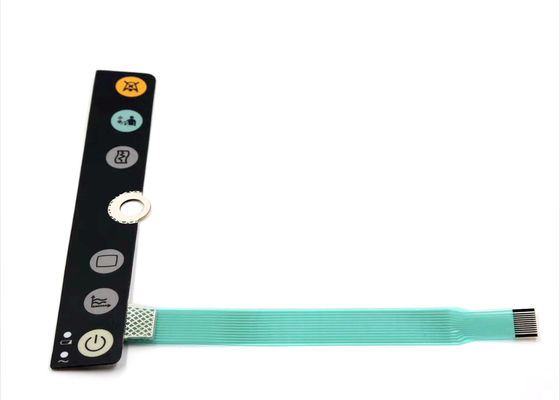 Accesorios de monitoreo de pacientes de plástico Partes Película de teclado para Philip SureSigns VM6