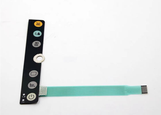 Accesorios de monitoreo de pacientes de plástico Partes Película de teclado para Philip SureSigns VM6