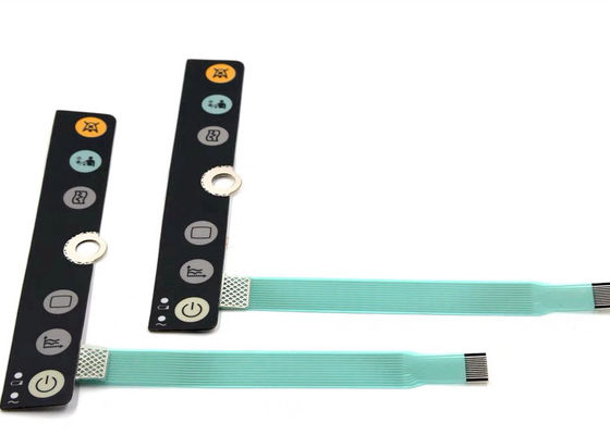 Accesorios de monitoreo de pacientes de plástico Partes Película de teclado para Philip SureSigns VM6