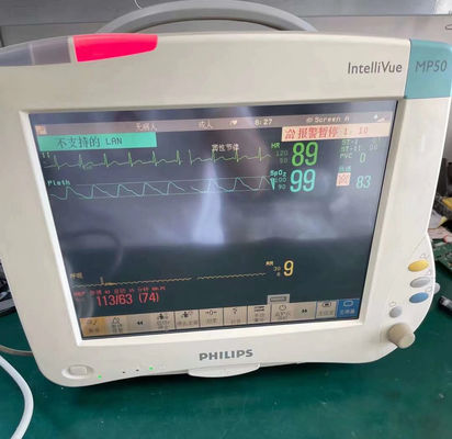 Philip IntelliVue MP40 MP50 Reparación de monitores de pacientes Tarjeta base Batería Display Técnica de pantalla táctil
