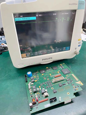Philip IntelliVue MP40 MP50 Reparación de monitores de pacientes Tarjeta base Batería Display Técnica de pantalla táctil
