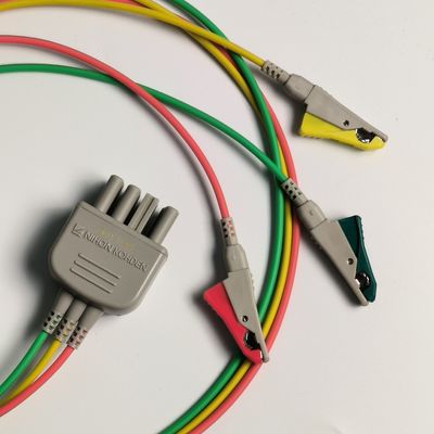 Consumibles para dispositivos médicos duraderos NIHON KOHDEN Electrodo de plomo (3) K911 BR-903P