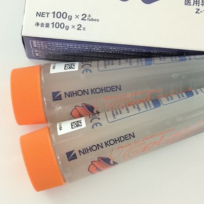 Nihon Kohden Japón Desfibrilador fotoeléctrico Paste de conducción médica 100G Dos cajas Z-101