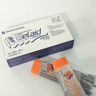 Nihon Kohden Japón Desfibrilador fotoeléctrico Paste de conducción médica 100G Dos cajas Z-101