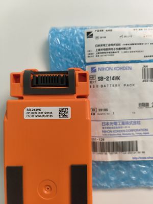 Nihon Kohden AED Desfibrilador Batería Naranja AED-2100aed-2150aed-215aed-2152 Nkpb-28271k X217A