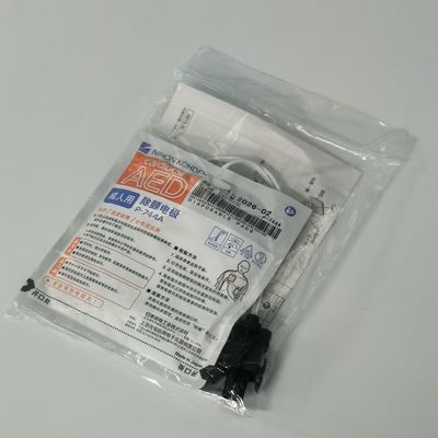 Dispositivos de consumo para dispositivos médicos originales AED-3100 Desfibrilador para adultos Electrodo tabletas P-744a Nihon Kohden