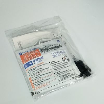 Dispositivos de consumo para dispositivos médicos originales AED-3100 Desfibrilador para adultos Electrodo tabletas P-744a Nihon Kohden
